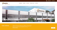 Desktop Screenshot of condetta.com